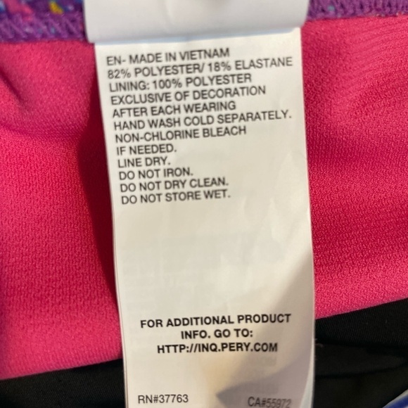 Nike Bikini Bottom Swim Swimming, purple‎ Girls Sz L, NWT - Picture 6 of 6